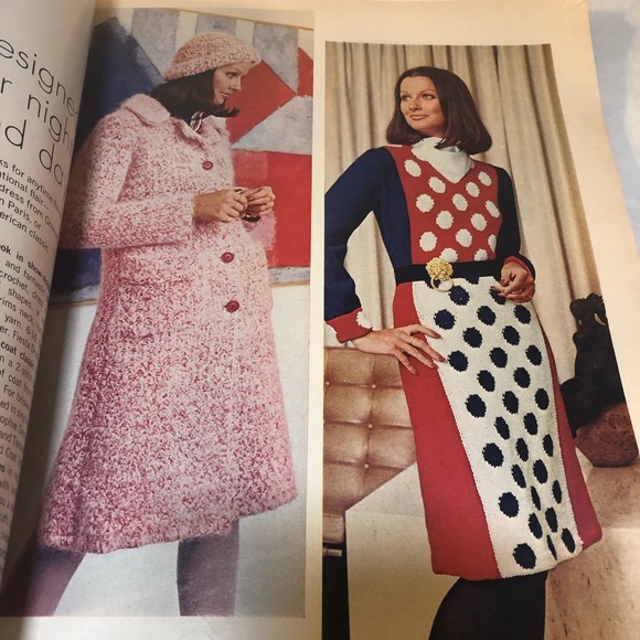 1972-73 McCall’s Needlework & Crafts Large Magazine Vintage Fashions Knits - Picture 7 of 12